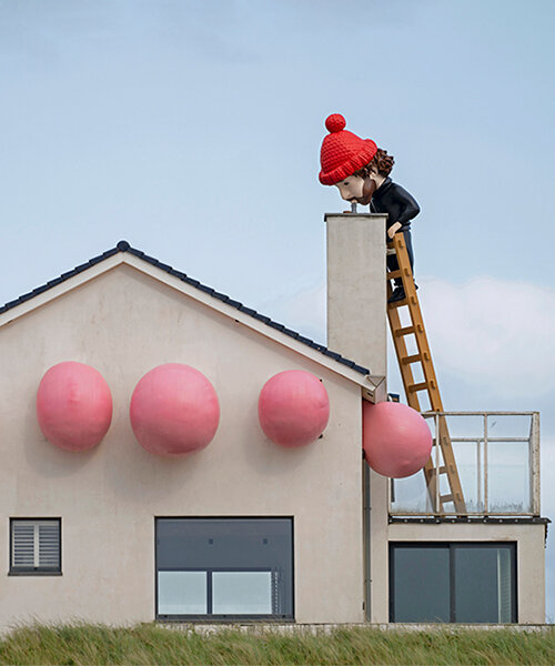 frankey blows giant bubble that breaks through windows in dutch villa, now for sale